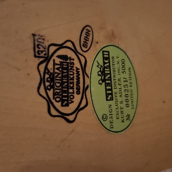 Vintage Collectible Steinbach Peter Pan Series Crocodile Nutcracker IOB with Tag - Picture 8 of 12